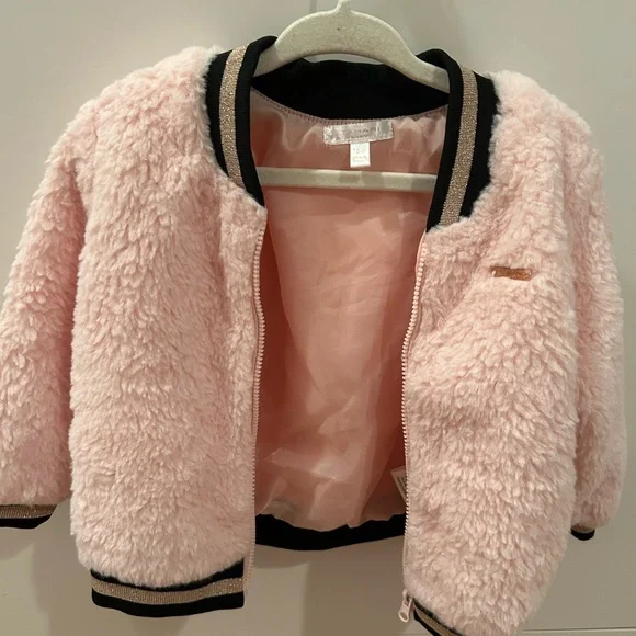 Kids Tahari Pink Jacket - Size 18 Months - Picture 2 of 9